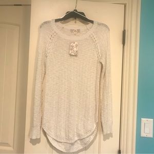 NWT Pink Republic Cashmere Cloud Sweater Juniors Size M